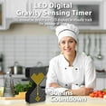 thumbnail image 5 of Electronic Hourglass Timer With Adjustable Brightness And Sensors For Home Office Desk Decors, 5 of 8