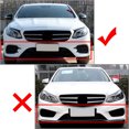 thumbnail image 3 of NS Front Fog Light Decorative Cover Trim for Mercedes Benz E-Class W213 E200 E300 E260 2016-2020 Glossy Black, 3 of 9