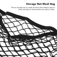 thumbnail image 3 of Multifunctional Car Trunk Storage Net 2PCS Black Double Layer Mesh Bag For Mobile Phone Purse Keys And Small Things, 3 of 8