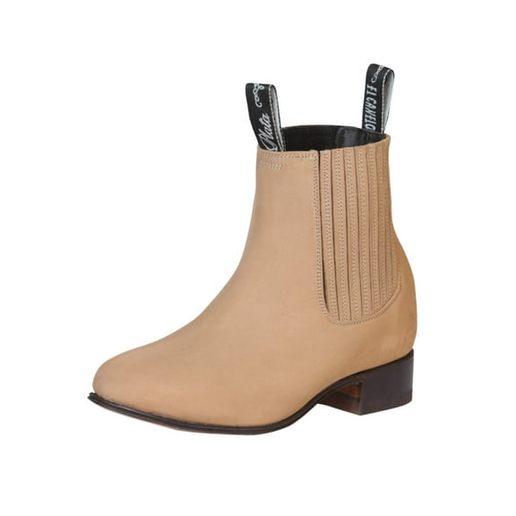 Canelo Charro Boot - Nobuck - Beige 230