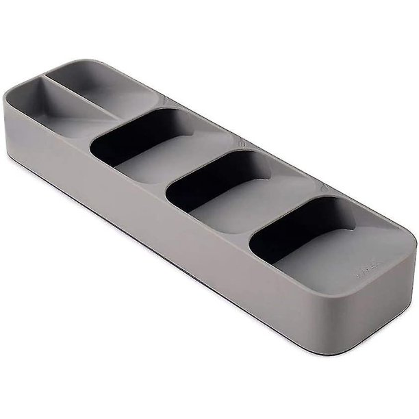 Drawerstore Compact Cubiertos Organizador Cocina Cajón Bandeja, Pequeño