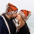 thumbnail image 5 of Disketp Basketball Shot Winter Beanie for Men Women Beanie Knit Hat Cuffed Cap Beanie Knit Chunky Snow Cap, 5 of 6