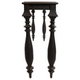 thumbnail image 4 of Carmenita Upstone Mango Solid Wood Console Table in Antique Black, 4 of 5
