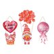 thumbnail image 2 of Letreros grabados en madera para el día de San Valentín YONGSHENG Decoración para sala de estar 31x27cm y 23x27cm, 2 of 5