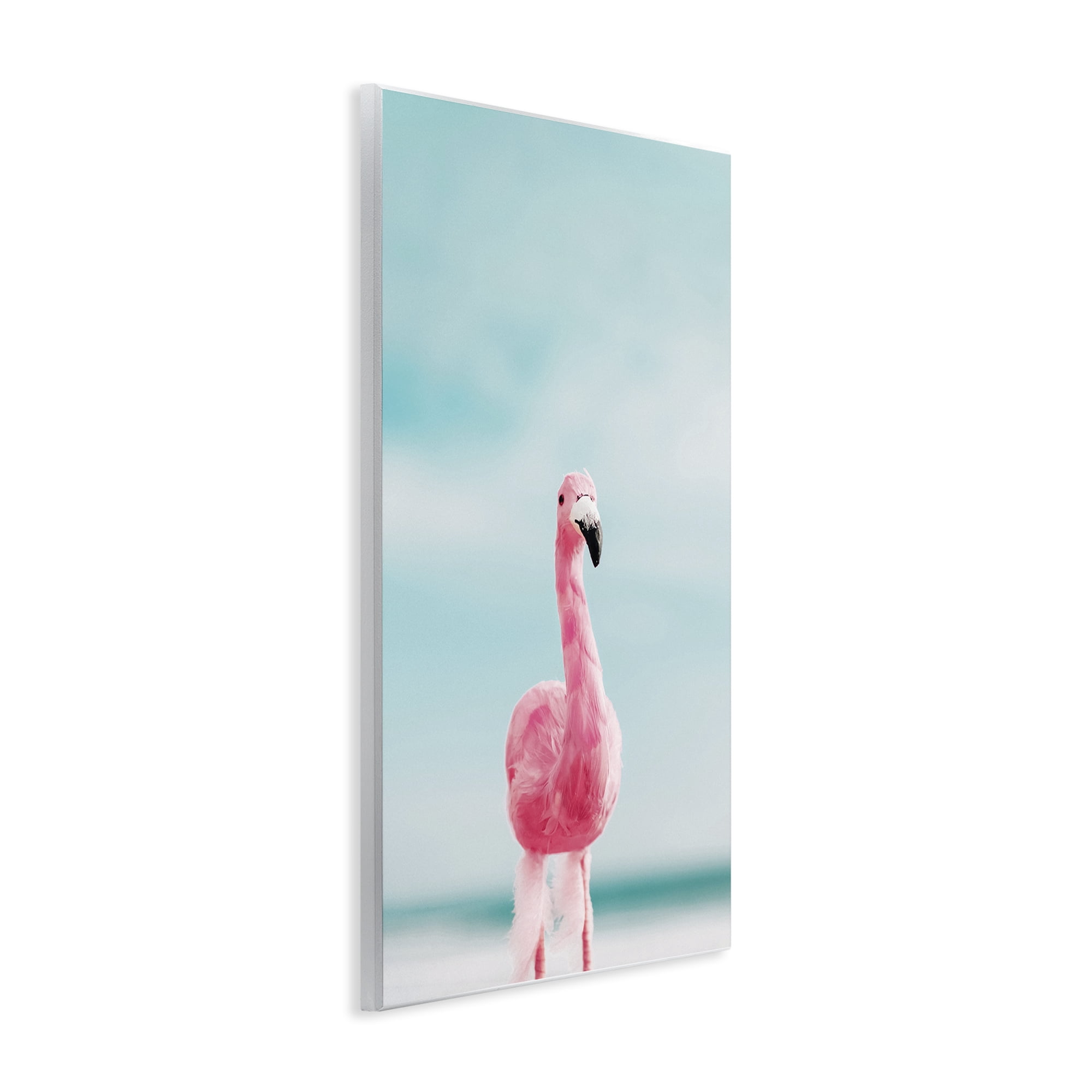 Stupell Industries Funky Summer Flamingo Nautical & Beach Photography Unframed Art Print Wall Art, 13 x 19