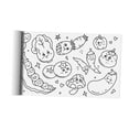 thumbnail image 4 of Rongfmy 2 Pcs Rouleau de Papier à Colorier, Activité de Voyage Parfaite 30cmx300cm Style Dessin DIY Art, 4 of 9