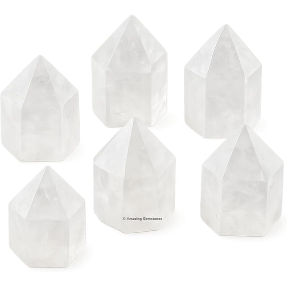 Apophyllite Crystals and Healing Stones Mineral Specimen - Premium Semi Precious Gem Stones for Spiritual Growth - Healing Geode Cluster for Meditation