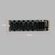 thumbnail image 3 of M2 M-EKY PCIE3.0 a SATA6G Tarjeta de expansión PCIE Riser para soporte de disco duro SATA, 3 of 6