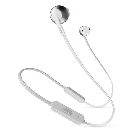 JBL Tune T205BT Wireless in-Ear Headphones (Silver)