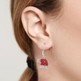 thumbnail image 2 of Pendientes Navideños, Pendientes de Navidad Mujer Lindas Christmas Earrings Joyas de Navidad Hermoso Pendientes Navidad para Mujeres Niñas Navidad Año Nuevo Accesorios de Estilismo, 2 of 5