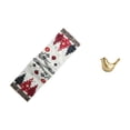 thumbnail image 1 of Camino De Mesa Navideño, Bufanda Para Tocador, Mantel Reutilizable De Invierno Con Forma De árbol, Ideal Para Armario, Mesa De Centro, Estilo Rústico, Con Figuritas De Pájaros Dorados,, 1 of 8