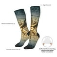 thumbnail image 4 of Yiaed Vintage Compass Print Great elasticity Adult Stockings Sports socks for Men and Women, 4 of 6