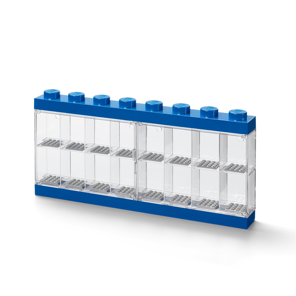 LEGO Storage Products: 40660005X3 Minifigure Display Case 16 (Pack of 3) Bright Blue NEW