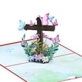thumbnail image 5 of Zeiwohndc Crosses Easters Greeting Card,Popup Easters Card,Religious Sympancy Card Gift, 5 of 8