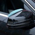 thumbnail image 2 of 2PCS Car Rear View Mirror Rain Eyebrows, Bling Crystal Rear View Mirror Rain Visor Guard, Rhinestone Rainproof Car Side Mirror Rain Visor Smoke Cover, Universal for Car, Truck, SUV,Light Blue, 2 of 7