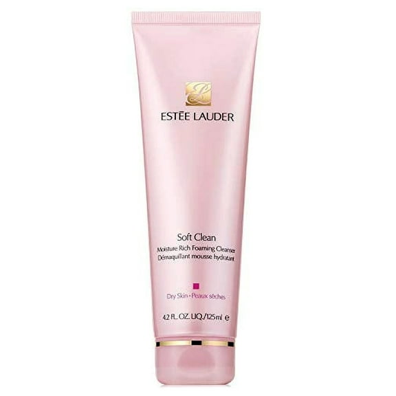 ESTEE LAUDER Soft Clean Moisture Rich Foaming Cleanser for Dry skin 4.2 FL OZ