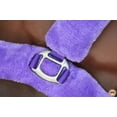 thumbnail image 4 of Small Hilason Comfort Fleece Nylon Horse Halter Purple, 4 of 5