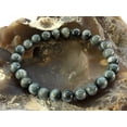 thumbnail image 3 of Natural Gray Hawks Eye 8mm Round Shape Smooth Cut Beads Stretchable Bracelet for Men & Women., 3 of 3