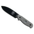 thumbnail image 2 of Laser Strike Knife, Black Blade, Micarta Handles, Kydex Sheath, 2 of 2