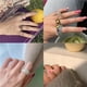 thumbnail image 4 of Resina Acrílico Anillo de moda para mujeres Chicas adolescentes Anillos de color gelatina Anillos de plástico multicolor Anillos de apilamiento Ropa, zapatos y accesorios Miscelánea Numero 3, 4 of 6