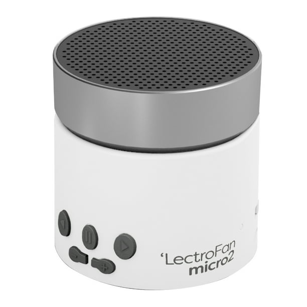 LectroFan Micro2 Sleep Sound Machine and Bluetooth Speaker White