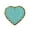G, variant on Getwin,Water Blue Heart Patch,Light Blue Embroidered Patch,Glitter Heart Patch with Edges for Jeans, Hats, Or Jacket Repair