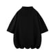 thumbnail image 3 of pstuiky Camisas de vestir de manga corta para hombre, Camiseta de manga corta con solapa de color liso para hombre ropa de hombre m, 3 of 3