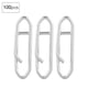 thumbnail image 2 of Broches de seguridad LHCER para Pesca 100 piezas Acero inoxidable, 2 of 8