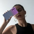 thumbnail image 3 of Magnetic for Samsung Galaxy Note 10 Plus Case, Compatible with MagSafe, Camera Lens Film Protection Shockproof Gradient Silicone Cover for Galaxy Note 10 Plus 6.8" (Purple Gray), 3 of 11