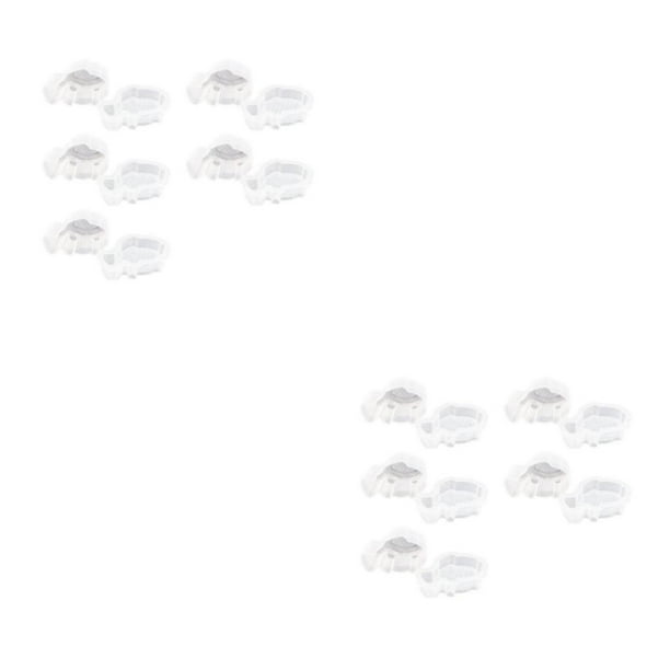Bearachild Molde de bola de arroz de 10 piezas, molde con forma bonita, moldes de decoración DIY, herramienta de cocina para el hogar, Type1 NO1