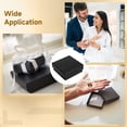 thumbnail image 5 of 72 Pcs Cardboard Jewelry Gift Boxes Bulk, Black Square 2 x 2 x 1.2 in Earring Gift Boxes with Lids for Presents, Ring Necklace Small Item Packaging with Sponge Insert, 5 of 5