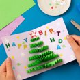 thumbnail image 6 of 80 Sheets Glitter Number Alphabet Letter Stickers DIY Scrapbook Adhesive Sticker, 6 of 6