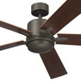 thumbnail image 3 of 330060OZ Kichler Lighting Lucian Elite XL - 5 Blade Ceiling Fan with Light Kit In Modern Style-14.25 Inches Tall and 60 Inches Wide-Olde Bronze Finish, 3 of 14