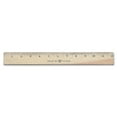 thumbnail image 1 of Acme Westcott Flexible Wood/Brass Edge Ruler, 1 of 3