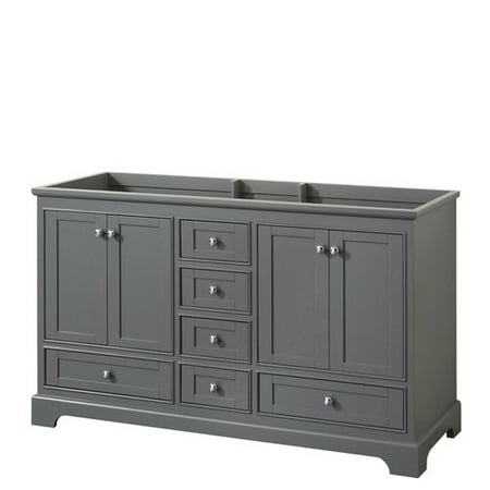 Wyndham Collection Deborah 59 25 Double Bathroom Vanity Base Only This On Opens A Dialog That Displays Additional Images For With The Option To Zoom In Or Out