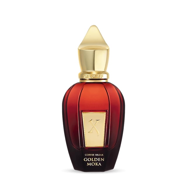 Perfume Xerjoff Golden Moka, 50 ml, color cítrico y ámbar, unisex
