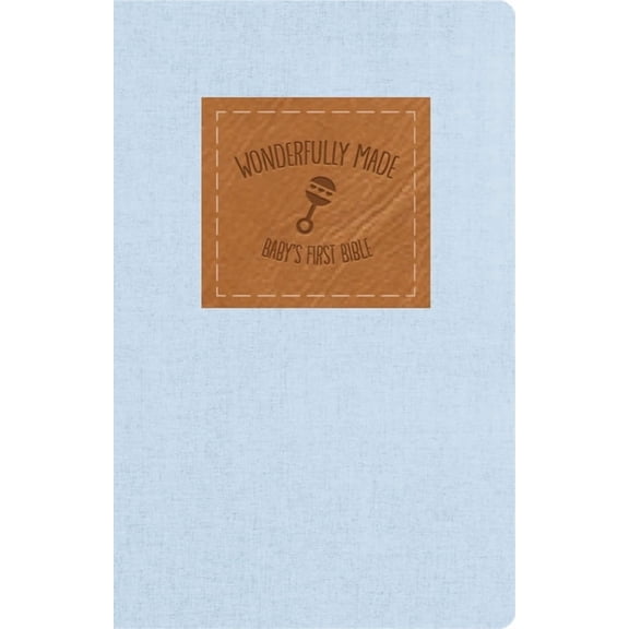 Kjv, Wonderfully Made New Testament and Psalms: Baby Boy's First Bible, Flexcover, Blue, (Paperback)