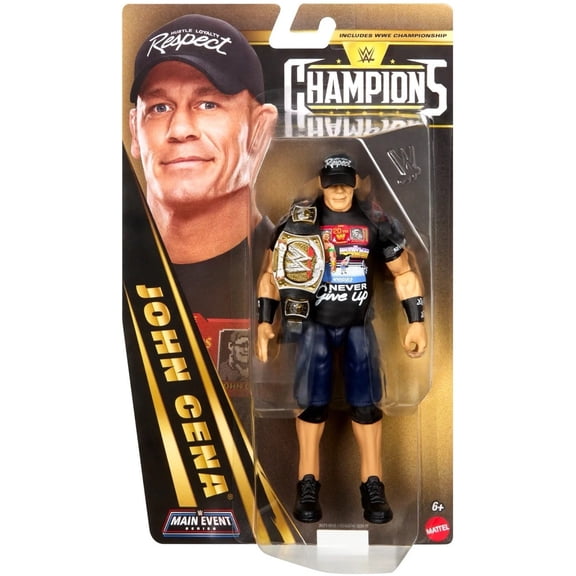 John Cena - WWE Main Event Champions 6 Mattel WWE Toy Wrestling Action Figure