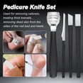 thumbnail image 3 of Kit de Cuidado de Uñas Encarnadas Unique Bargains 10 Piezas Herramientas Profesionales de Grooming para Cortaúñas, Raspador de Pies, Eliminación de Callos y Pedicura, 3 of 6