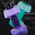 thumbnail image 4 of CreativeArrowy 1.5L Dumbbell Cup Dumbbell Kettle Outdoor Fitness Sports Water Cup Large Capacity Leakproof Flip Top Portable Weight Water Bottle, 4 of 11