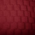 thumbnail image 2 of Flannel Throw Merlot, 2 of 3