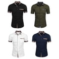 thumbnail image 5 of SAYOO Camisas casuales de verano para hombres SAYOO  moda, 5 of 5