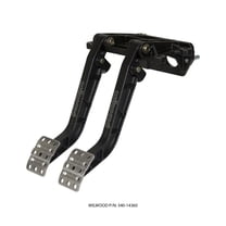 Wilwood Adjustable Dual Pedal - Brake / Clutch - Fwd. Swing Mount - 6.25:1
