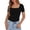 Black, variant on Women's Large Size Figure Hugging Body Shaping Underwear Control White S