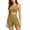 Yellow, variant on Workout Sets for Women 2 Piece Cross Back Sports Bra High Waisted Biker Shorts Yoga Pilates Outfits