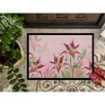 thumbnail image 3 of Pink Lillies Doormat 18x27, 3 of 4