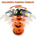 thumbnail image 3 of Richgv Halloween Inflatable Decoration Pumpkins Tumbler, 4.6 FT Halloween Decor Pumpkin Toy for Garden Party Indoor Outdoor Yard, 3 of 7