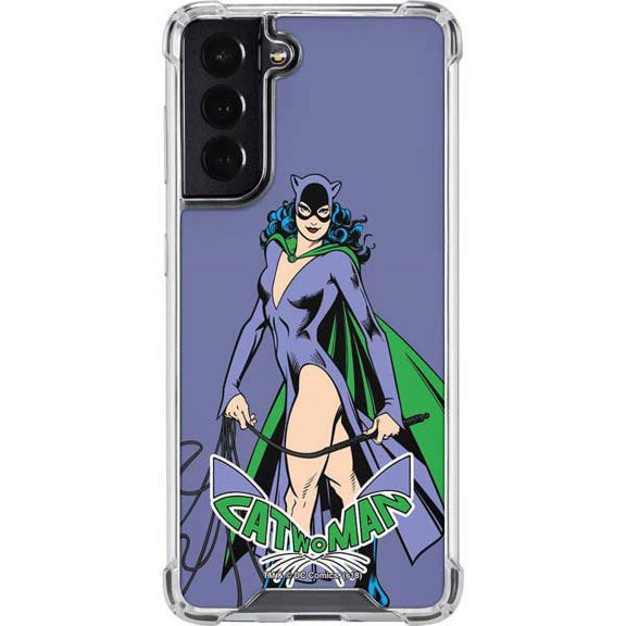Skinit DC Comics Catwoman Portrait Galaxy S22 Clear Case