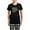 With Checker Pant, variant on - Amazing Aunt Women's Dark Pajamas - Women's Short Sleeve Print T-Shirt and Pants Dark Cotton Pajama Set