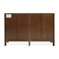 thumbnail image 2 of Camaflexi Baja 6 Drawer Dresser Solid Wood Dresser Organizer Storage Cabinet, Walnut, 2 of 7
